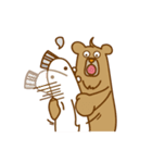 Chicken and Bear (plus)（個別スタンプ：22）