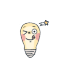 Light bulb with face（個別スタンプ：13）