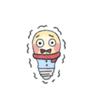 Light bulb with face（個別スタンプ：15）