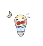 Light bulb with face（個別スタンプ：17）