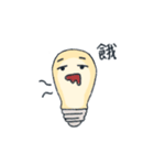 Light bulb with face（個別スタンプ：22）