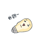 Light bulb with face（個別スタンプ：23）