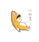 Corgi XIAO LAI is not a human（個別スタンプ：7）