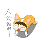 Corgi XIAO LAI is not a human（個別スタンプ：12）