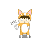 Corgi XIAO LAI is not a human（個別スタンプ：19）