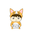 Corgi XIAO LAI is not a human（個別スタンプ：21）