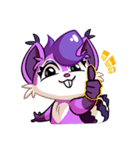 Violet the AstroSquirrel（個別スタンプ：3）