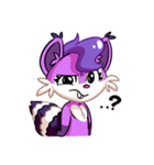 Violet the AstroSquirrel（個別スタンプ：32）