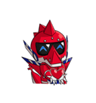 RED Robotic Emotional Dragon！（個別スタンプ：5）