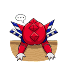 RED Robotic Emotional Dragon！（個別スタンプ：25）