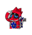 RED Robotic Emotional Dragon！（個別スタンプ：39）