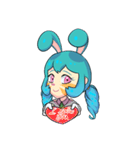 Pretty Bonnie in Love（個別スタンプ：8）