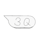 -Speech bubble-（個別スタンプ：2）