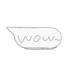 -Speech bubble-（個別スタンプ：7）