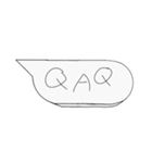-Speech bubble-（個別スタンプ：11）