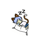 Full full cats（個別スタンプ：7）