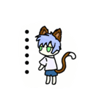 Full full cats（個別スタンプ：9）