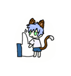 Full full cats（個別スタンプ：16）