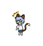 Full full cats（個別スタンプ：22）
