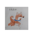 the little shiba（個別スタンプ：1）