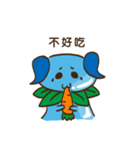 Water Drop Creature:Moo-Lu speaks a lot（個別スタンプ：14）