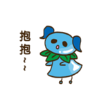 Water Drop Creature:Moo-Lu speaks a lot（個別スタンプ：19）