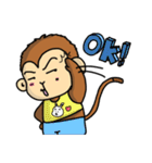 monkey duo（個別スタンプ：4）