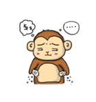 monkey duo（個別スタンプ：17）