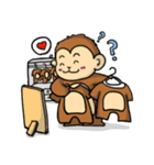 monkey duo（個別スタンプ：24）