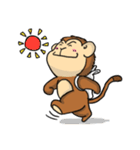 monkey duo（個別スタンプ：27）