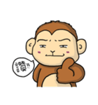 monkey duo（個別スタンプ：35）