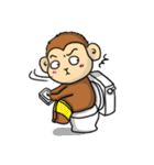 monkey duo（個別スタンプ：38）