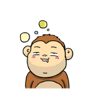 monkey duo（個別スタンプ：40）