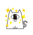 ひと目ネコさん（個別スタンプ：1）
