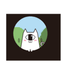 ひと目ネコさん（個別スタンプ：18）