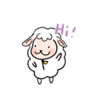 Lovely sheep Yangyang（個別スタンプ：1）