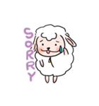 Lovely sheep Yangyang（個別スタンプ：4）