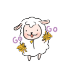 Lovely sheep Yangyang（個別スタンプ：12）