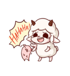 Crazy Sheep ＆ Cute Pig（個別スタンプ：31）