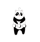 Panda [a]-[u]（個別スタンプ：15）