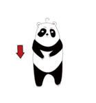 Panda [a]-[u]（個別スタンプ：32）