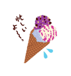 アイスクリーム＆かき氷（個別スタンプ：4）