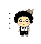 アフロー（個別スタンプ：7）