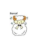 Sheep and black sheep（個別スタンプ：7）