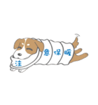 Cute Dog's greeting（個別スタンプ：4）