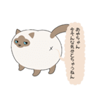 おならで喋るねこ（あやちゃん）（個別スタンプ：22）