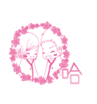 Cherry blossoms Couple~（個別スタンプ：8）