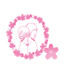 Cherry blossoms Couple~（個別スタンプ：16）