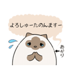 おならで喋るねこ（あかり）（個別スタンプ：24）