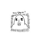 eyebrow young man in neighborhood（個別スタンプ：13）